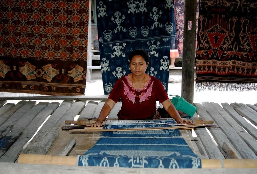 Explore Sumba Ikat Weaving