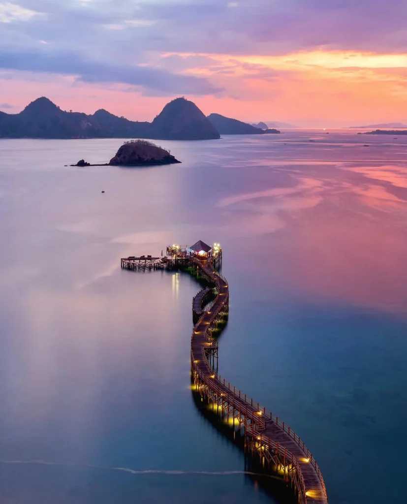 Labuan Bajo Sunset in Waechicu Beach
