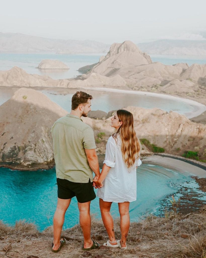 Padar Island near Komodo Island. Komodo National Park